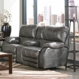 Sheridan Steel Collection 64279 by Catnapper Lay Flat Power Reclining Loveseat